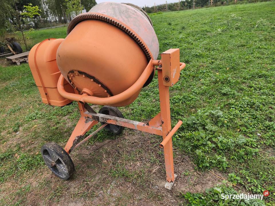Betoniarka spomasz na 230 v 185145 l 1 budowie Płońsk
