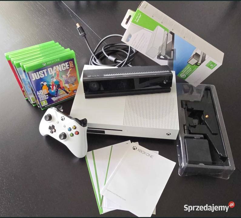 XBOX One S konsola Kinect pad zestaw gier WWa mazowieckie Warszawa