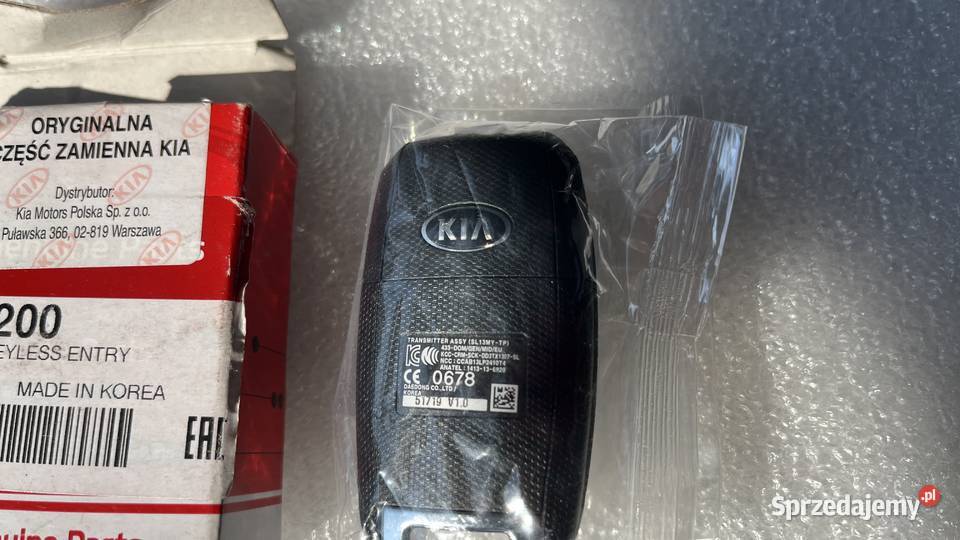 NOWY Oryginalny Kluczyk Pilot KIA różne typy Nur