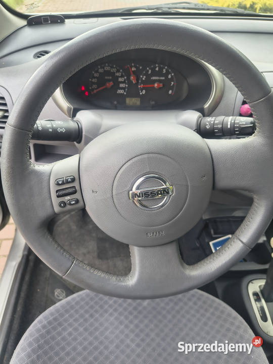 Nissan Micra K12 AUTOMAT 1 Właściciel 17 lat w 80KM mazowieckie