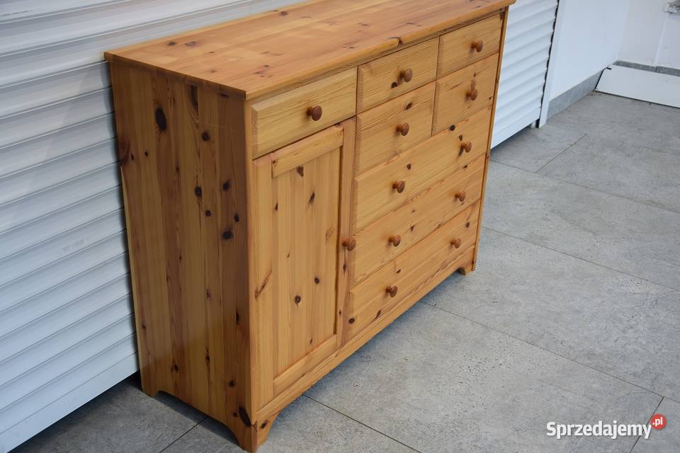 komoda z drewna sosnowego nowa Olsztyn sprzedam
