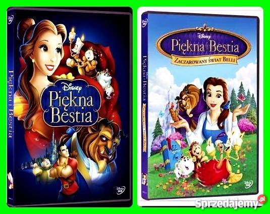 Piekna I Bestia Zaczarowany Swiat Belli Disney 2 Dvd Kalisz Sprzedajemy Pl