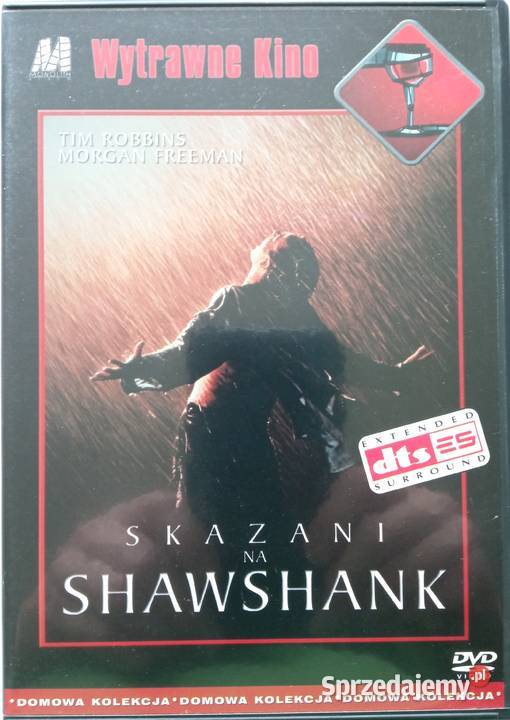 Skazani na Shawshank DVD DTS ES Tim Robbins M łódzkie Łódź