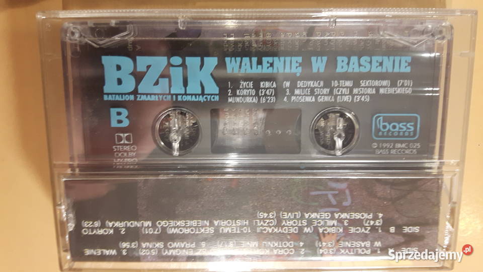 BZiK Walenie W Basenie kaseta audio Lutomiersk sprzedam