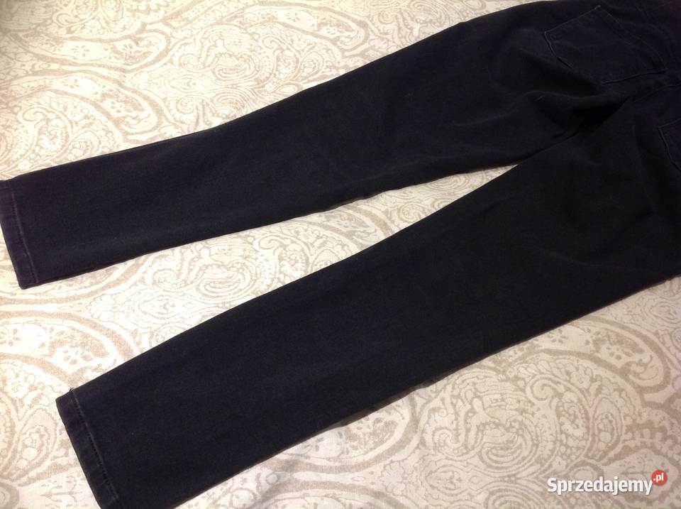 Spodnie Jeans Czarne Damskie GUESS Los Angeles M Nowa Sól