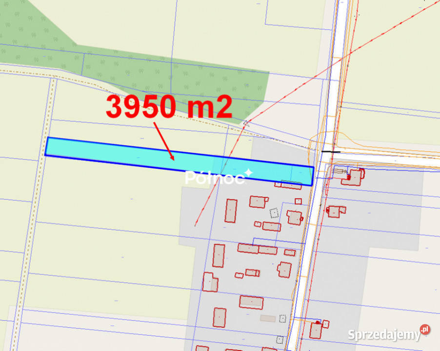 Tania działka pod zabudowę Michałki gm Rokitno 16.5m lubelskie