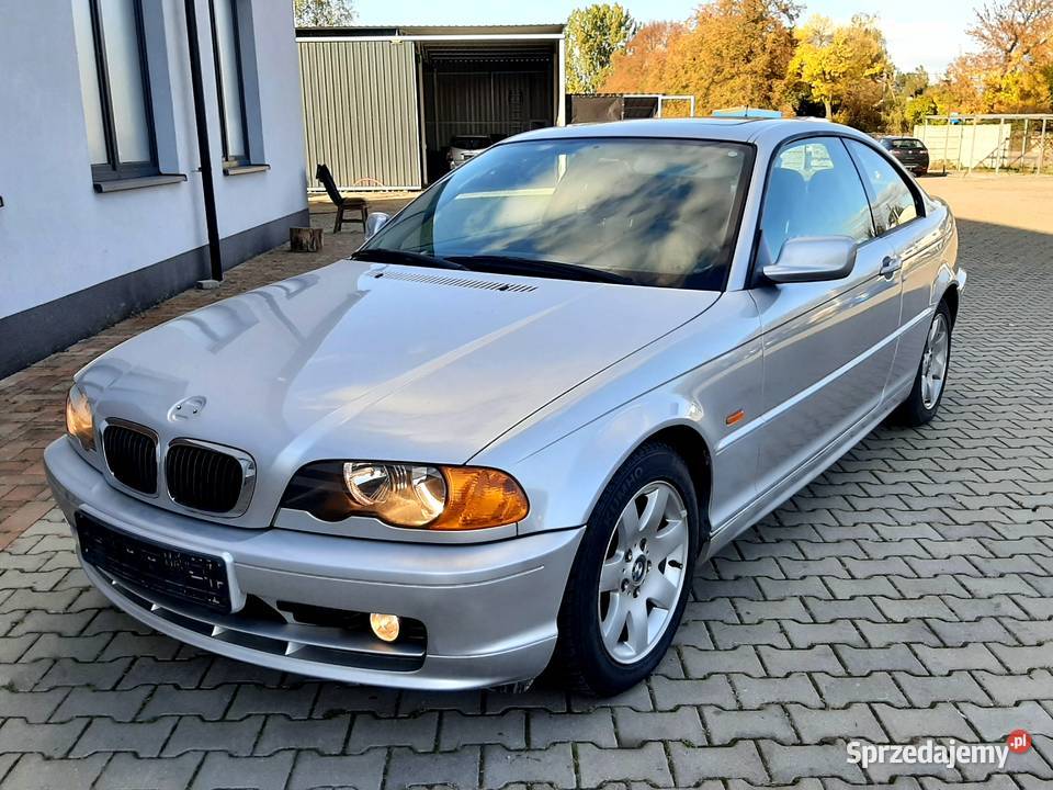 Zadbana BMW E46 Coupe 19 BenzynaCLIMATRONIC 170000km BMW Zduńska Wola