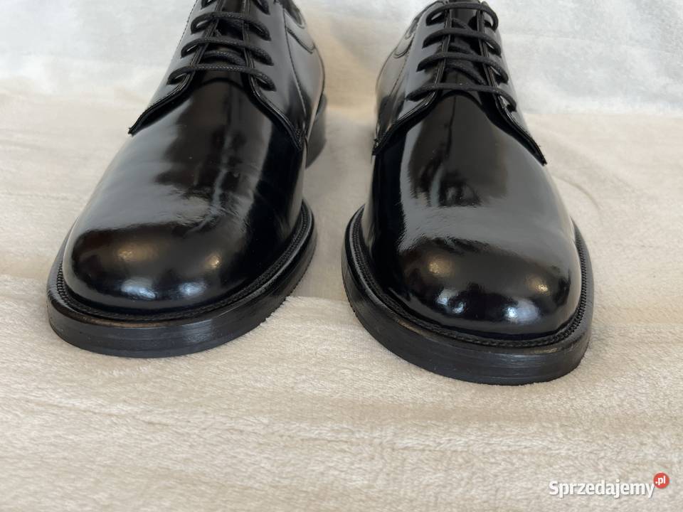 Mens City Shoes całe ze skóry lakierowanej derby Jastrzębie-Zdrój
