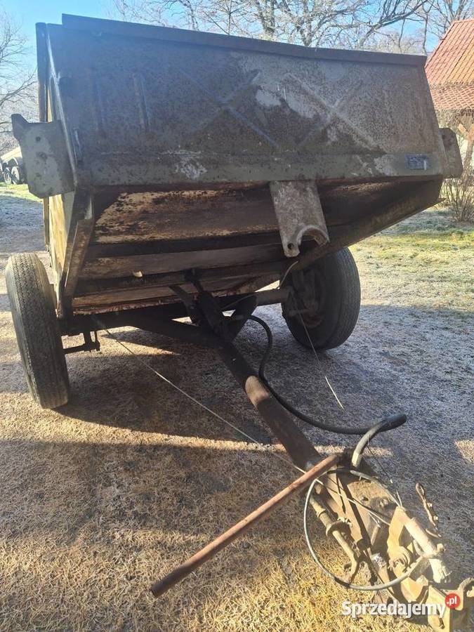 Przyczepka tz4k kipper traktorek ogrodowy