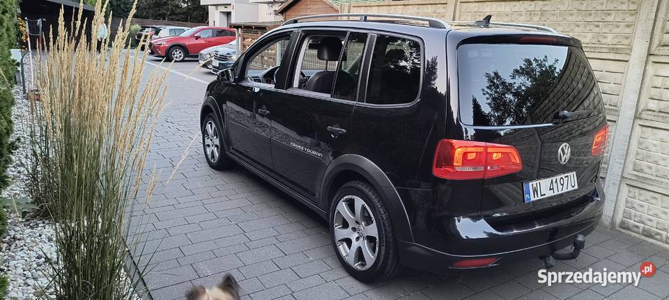 VW TOURAN CROSS DSG 7 osobowy BEZWYPADKOWY SKÓRY Warszawa