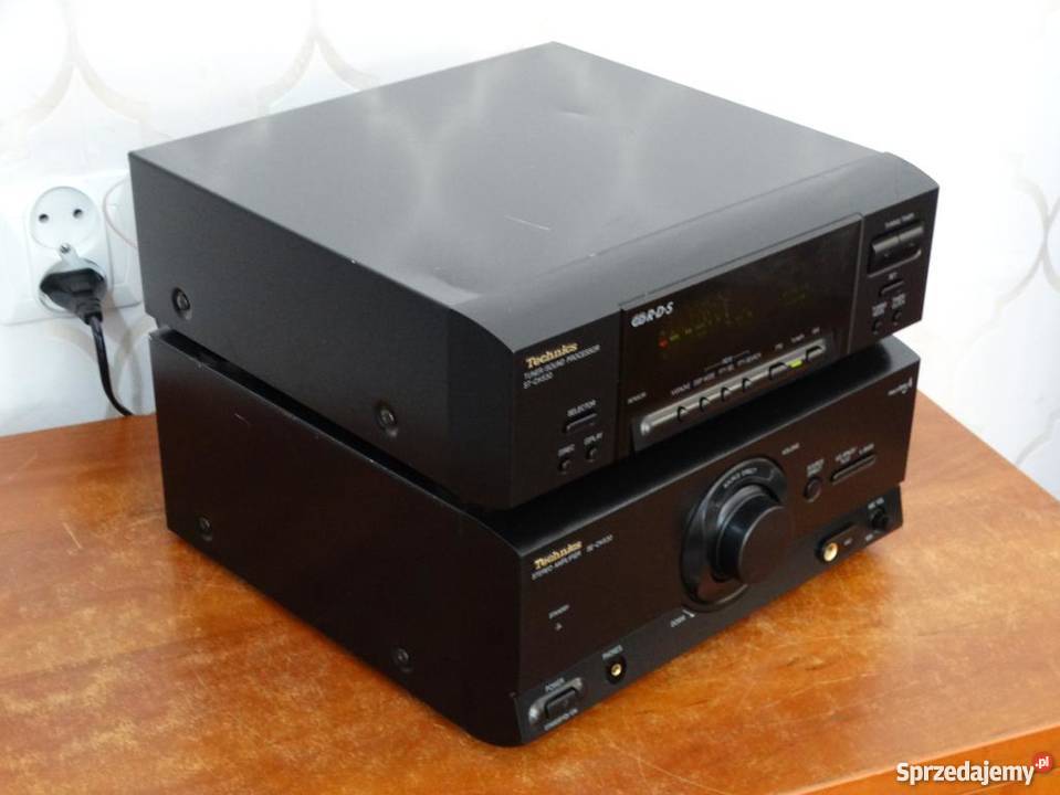 Wzmacniacz i tuner Technics SECH530 RDS mocny Jasło