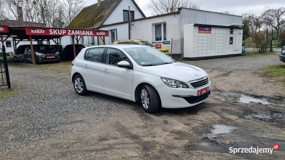 Peugeot 308 Salon 16 125 Biała Perła Alu manualna Szczecin
