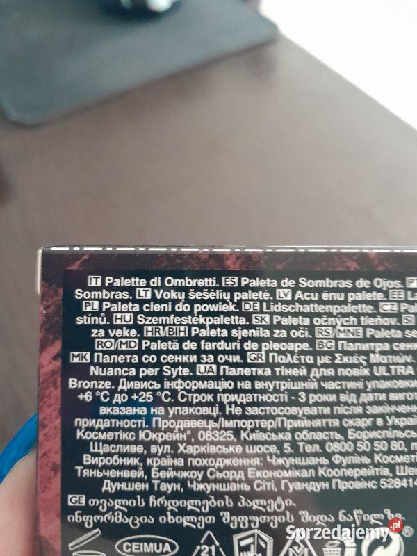 Paleta cieni do powiek Avon Ultra Colour Bronze Makijaż Kosmetyki i perfumy Siewierz