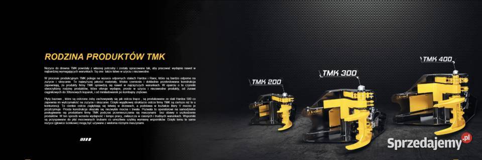 TMK 400 Głowica ścinkowa harwester do drzewa Konopnica sprzedam