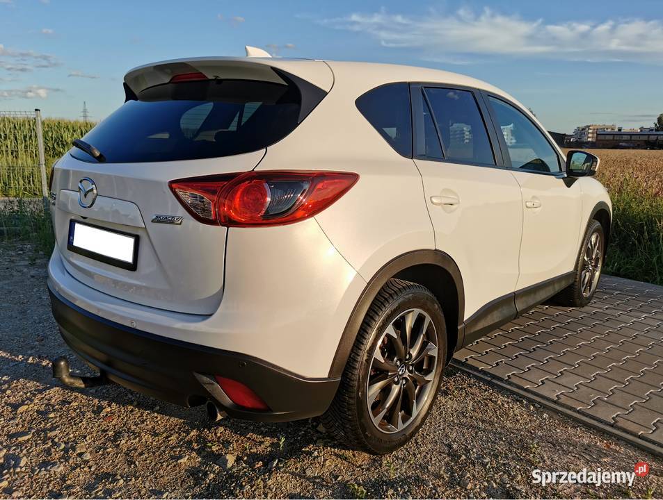 MAZDA CX5 22 175 AWD SKYACTIVE BIAŁA PERŁA NAVI manualna Poznań sprzedam