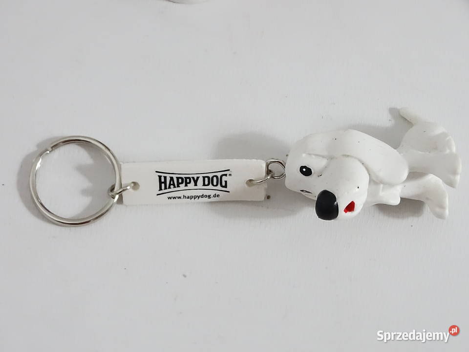 Zestaw Gadżetów Happy Dog Saszetka Miarka Brelok Biłgoraj sprzedam