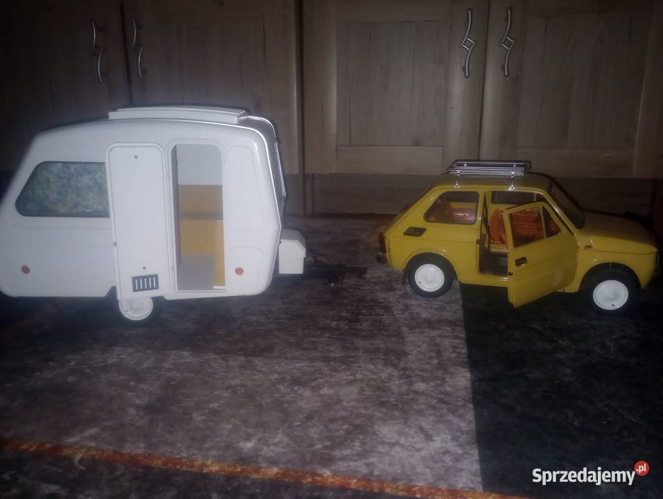 Fiat 126p z przyczepa niewiadow Deagostini Kraśnik