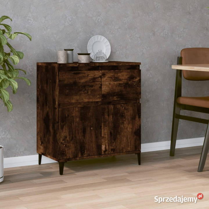 Komoda przydymiony dąb 60x35x70 materiał
