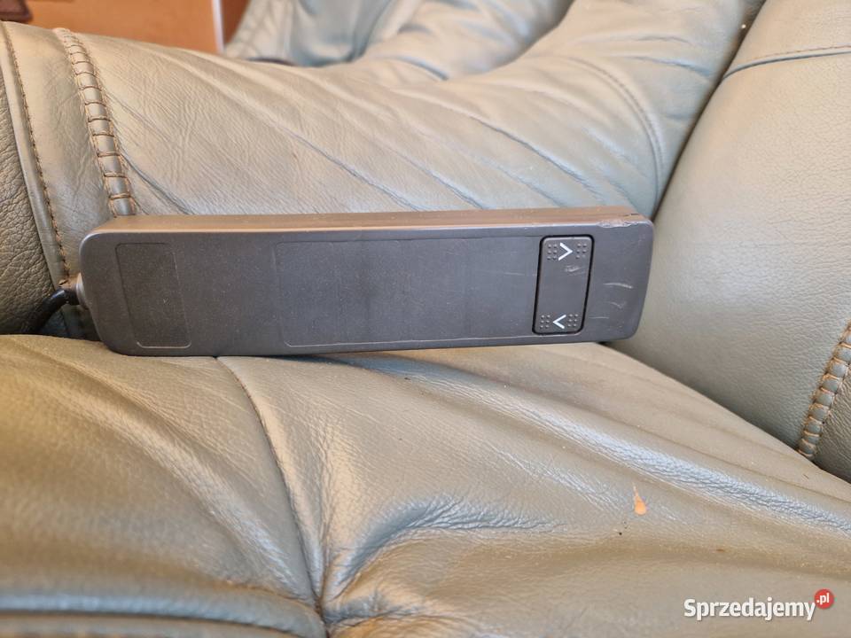 Kanapa skórzana plus dwa fotele elektrycznie Sofy i kanapy Ciechocinek