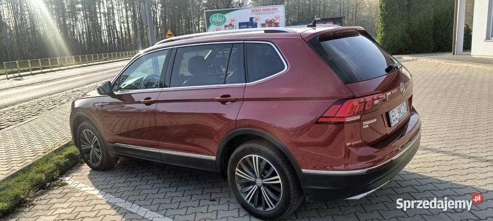 Volkswagen Tiguan Allspace 20 TSI 2018 asystent parkowania Łódź sprzedam