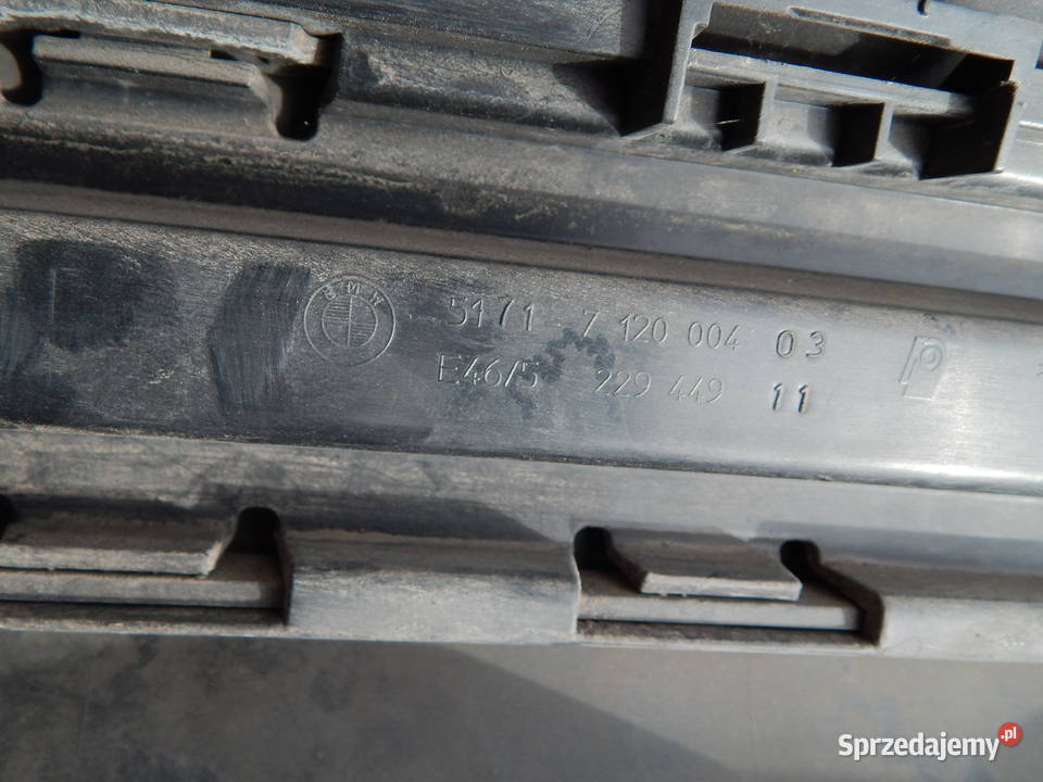 NAKŁADKA PROGOWA PRAWA BMW E46 COMPACT LISTWA Karoseria Warszawa