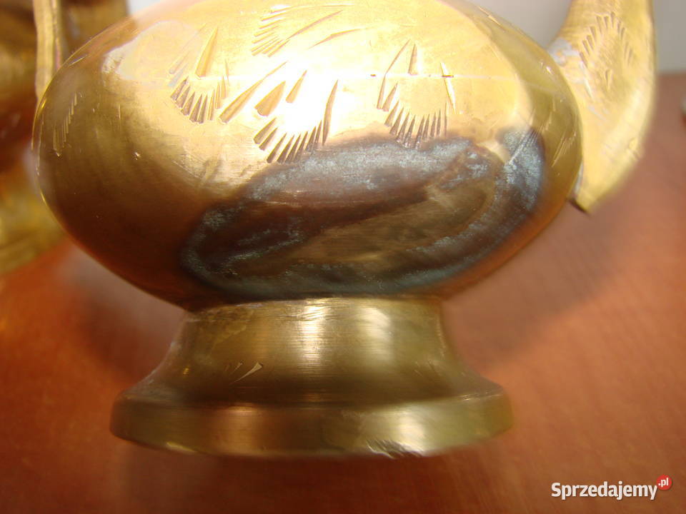 mosiężny orientalny czajnik indyjski sprzedam