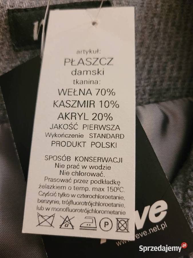 Sprzedam nowy płaszcz ocieplony Zimowa