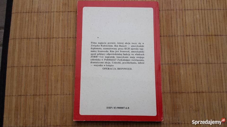 Książka Robert Littell Operacja Ironweed Pozostałe Warszawa