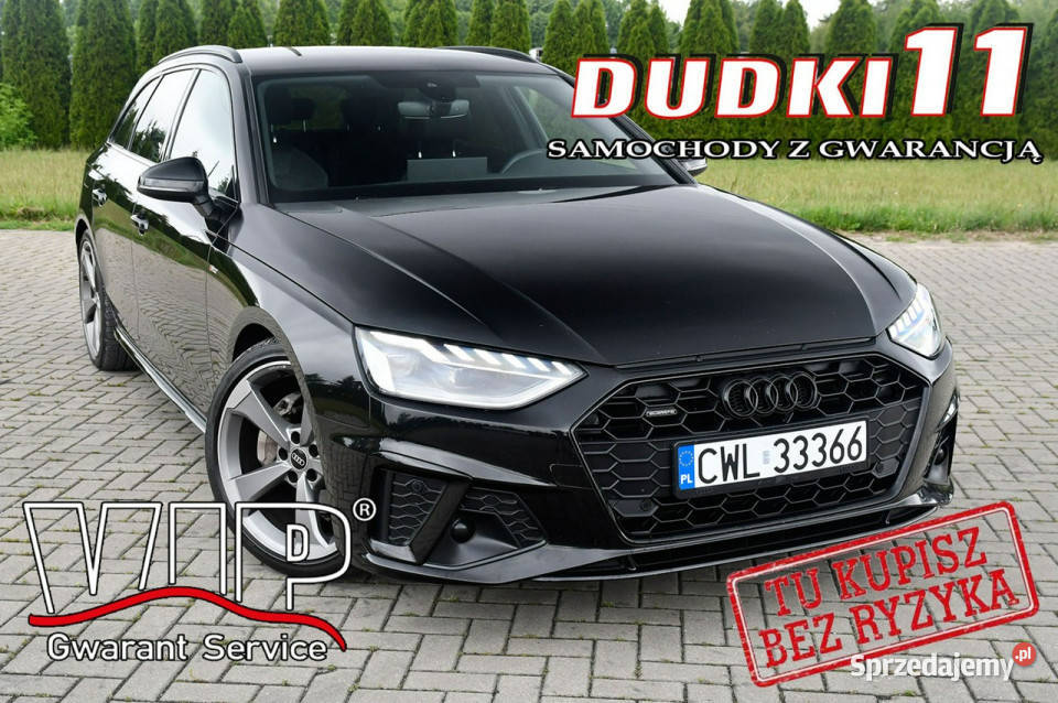 Audi A4 20tdi DUDKI11 SLineNaviKamCofKlimatr 2 garażowany Kutno