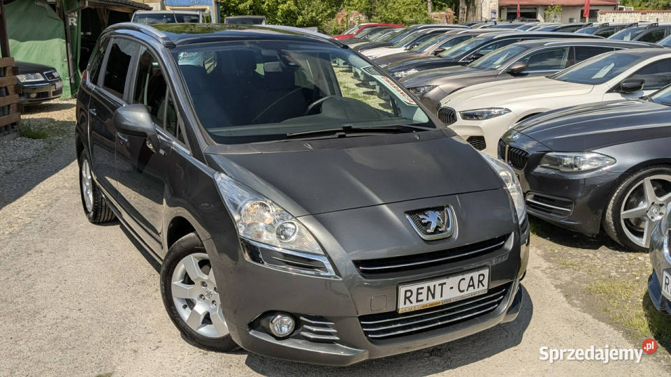 Peugeot 5008 16HDi115OPŁACONY Bezwypadkowy aluminiowe felgi