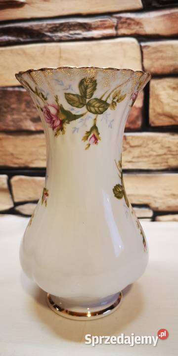 Piękny wazonik polskiej fabryki Chodzież seria Gdańsk