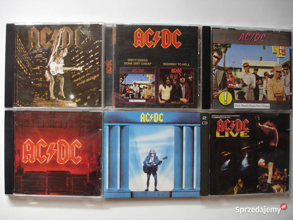 ACDC płyty CD Zielona Góra