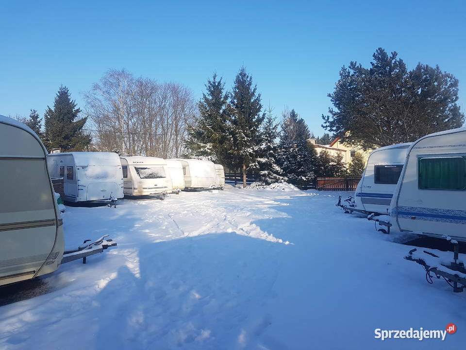 PRZYCZEPA KEMPINGOWA Hobby Adria LMC nie domek Giżycko