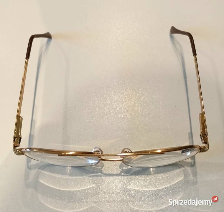 Okulary korekcyjne 300 plusy z PRL vintage łódzkie Łódź