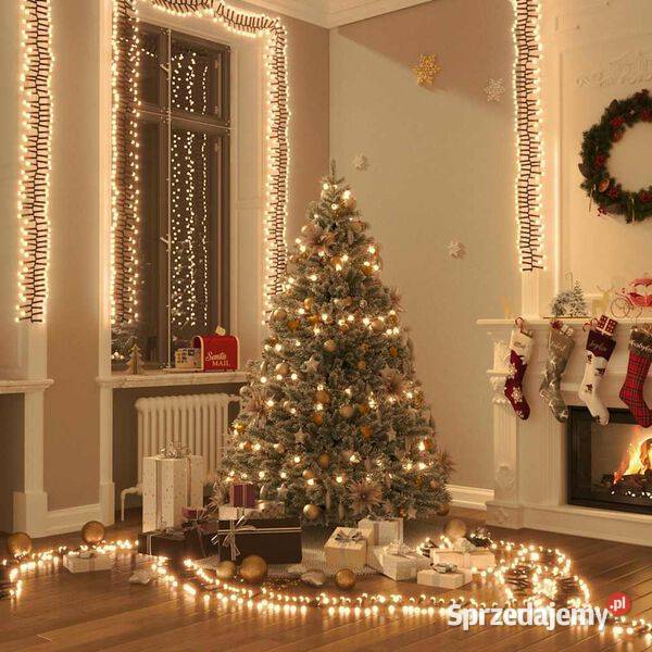 vidaXL Sznur lampek LED 400 diod w kolorze Warszawa