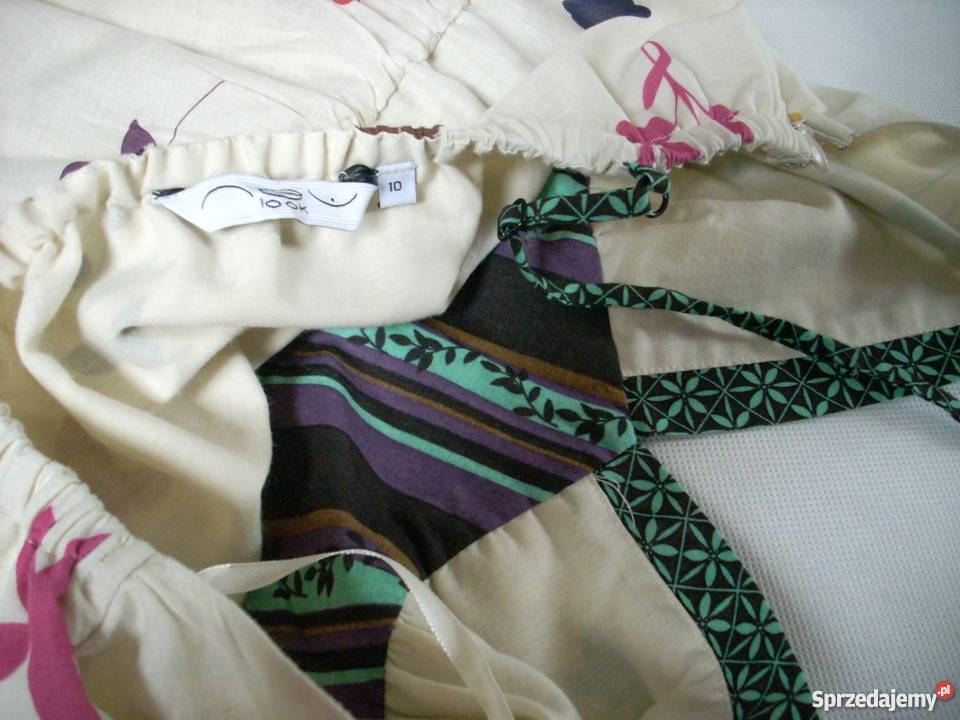 LOOK Letnia Sukienka Maxi Bawełna M L Nowy Sącz
