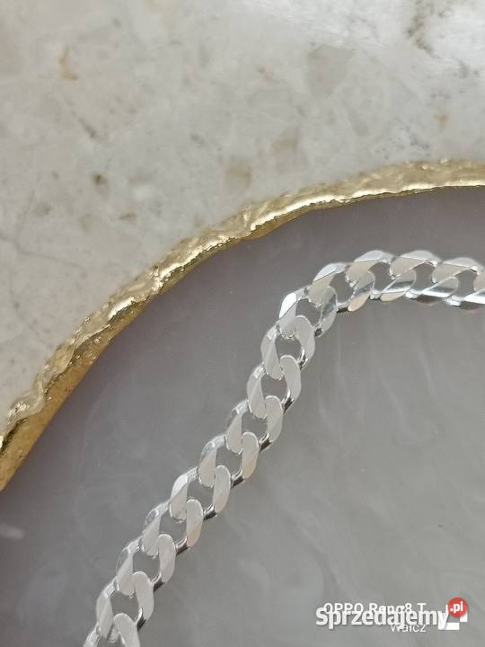 Srebrna Nowa bransoletka dł21pr925 Wałcz sprzedam