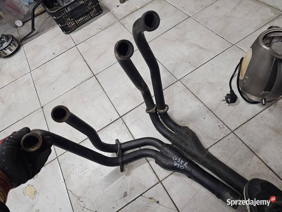 Suzuki GSXR 750 kolektory rury wydechowe wydech Jelenia Góra