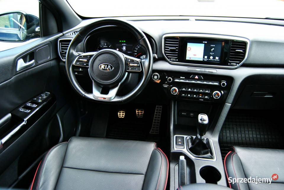 Kia Sportage GTline LIFTKamera cofSKÓRA LEDY GPS Rok produkcji 2020 lubelskie Modliborzyce