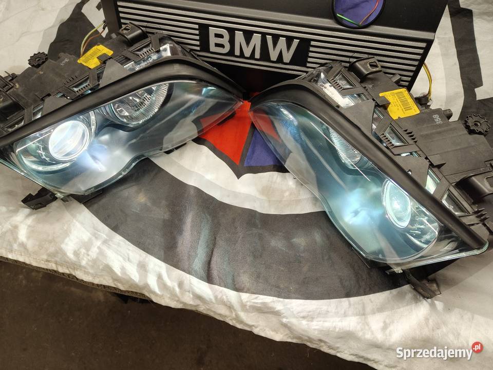 Bmw e46 lift lampy przednie bi Xenon oryginał Aleksandrów Łódzki