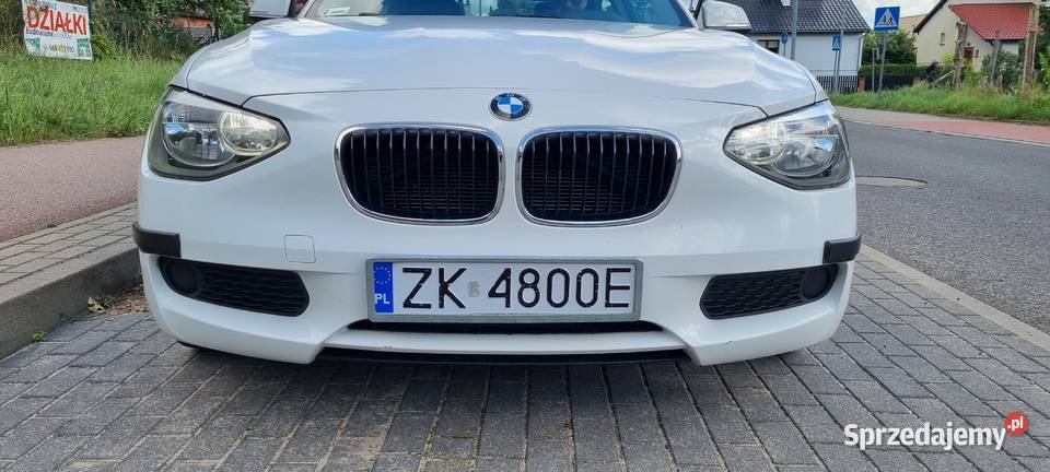BMW 116i 2013 3drzwiowe Bezwypadkowe 136 RWD benzyna Koszalin