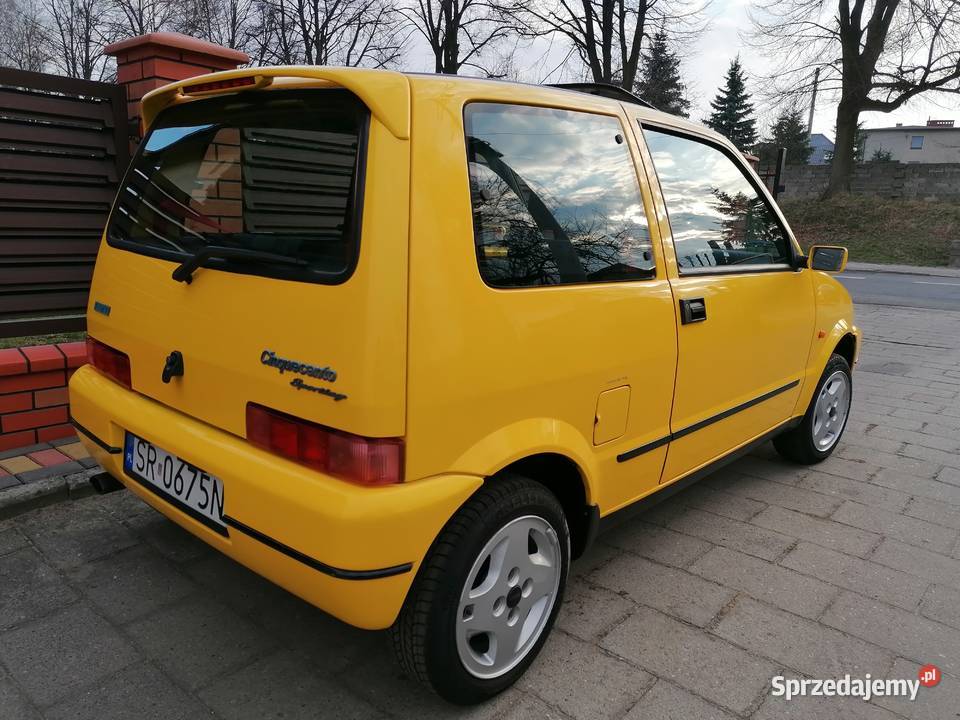Fiat Cinquecento 11 Sportnig Sportowy / Coupe
