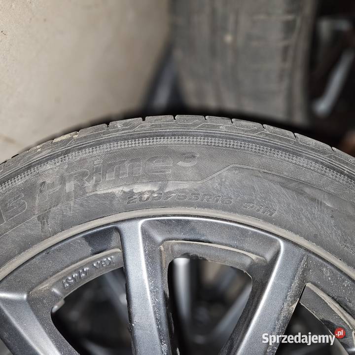 Alufelgi 4x100 R16 koła letnie opony hankook Łódź
