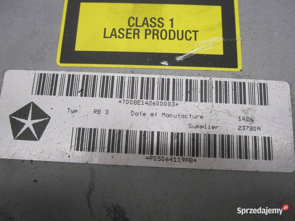 JEEP CHEROKEE III LIFT 06r radio CD P05064119AB osobowe Kielce