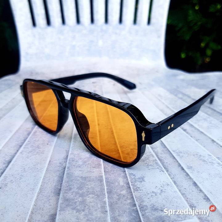 Piękne męskie okulary unisex nowość 2026 lubelskie