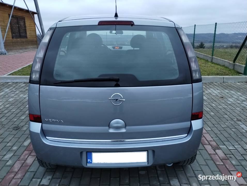 OPEL MERIVA 14 16v Ekonomiczny Zadbany Zarejestrowany w Polsce Meriva Różanka