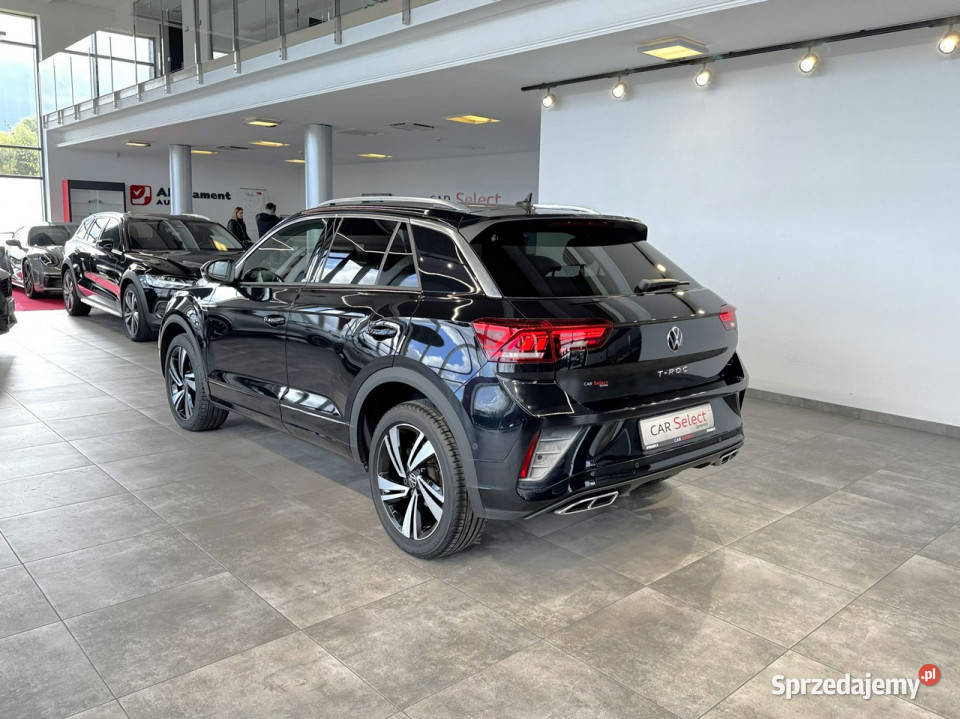 Volkswagen TRoc RLine 15TSI 150 DSG 2022 r salon Myślenice