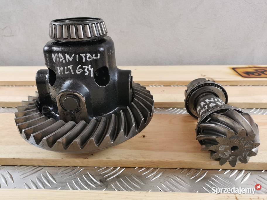 Atak kompletny tylny Manitou MLT 634 Spicer wielkopolskie Wilkowo