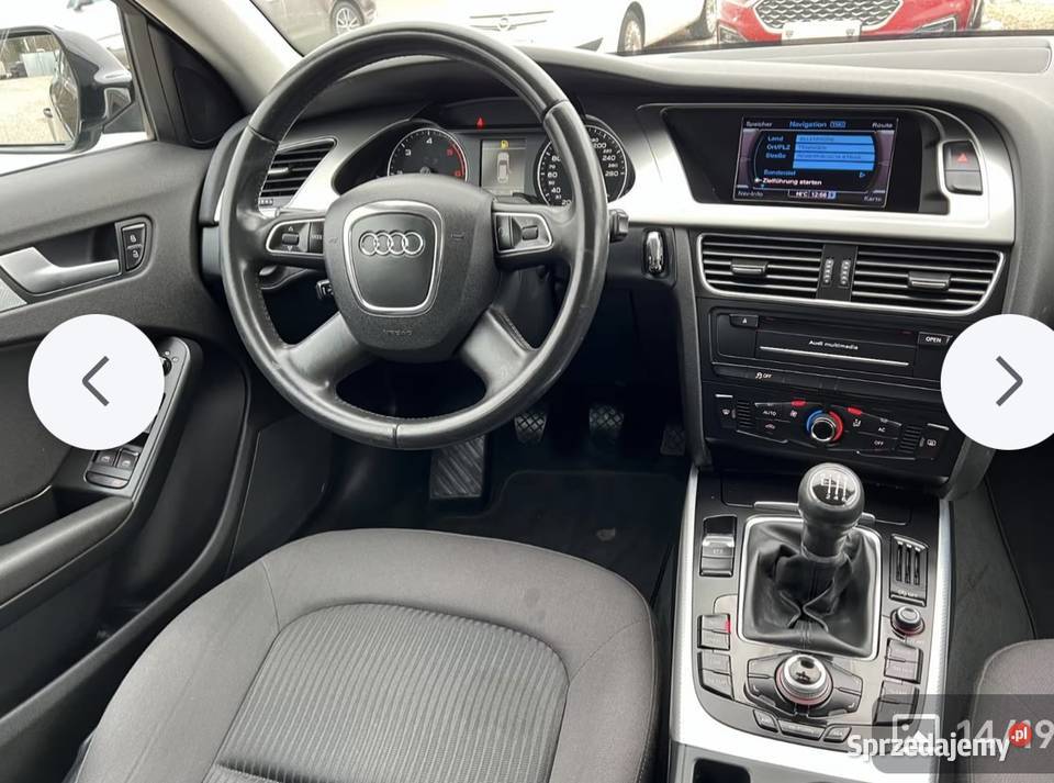 Audi A4 20 tdi Alu felgi Klima Navi z Niemiec czujnik deszczu Jelenia Góra