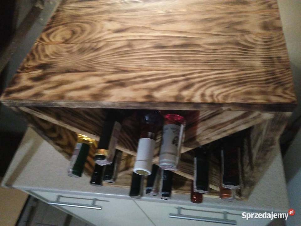 Winiarka stojak na wino regał na wino półka na inny kolor Radków